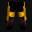 Golden Scaled Armor Shorts